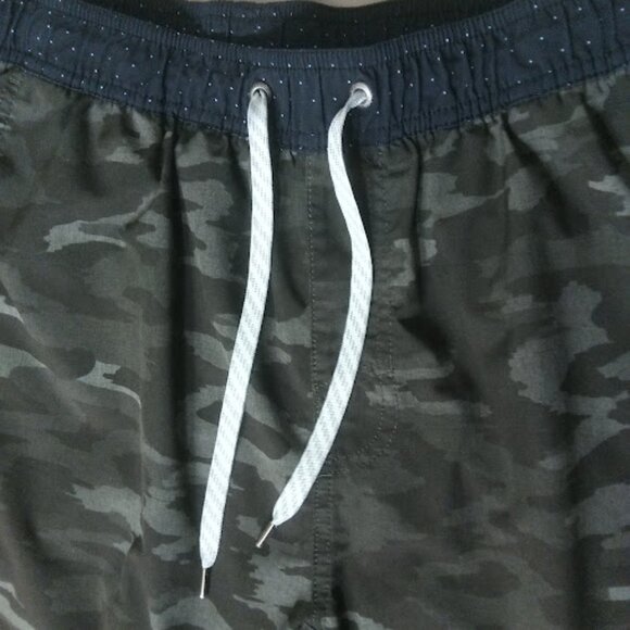 VUORI | Mens Kore Green Camo Performance Shorts Lined 7.5" Inseam Stretch 34 - Picture 5 of 11